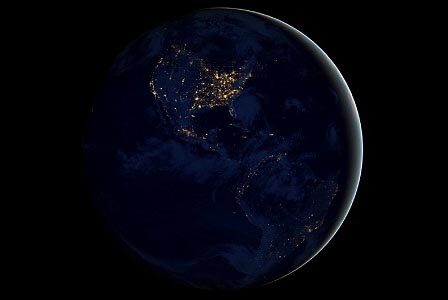 FOTO: Noční Země